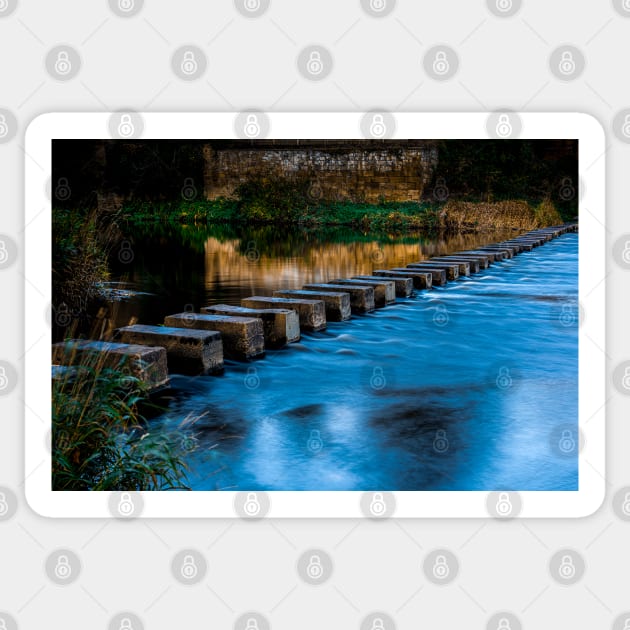 Morpeth Stepping Stones Sticker by axp7884